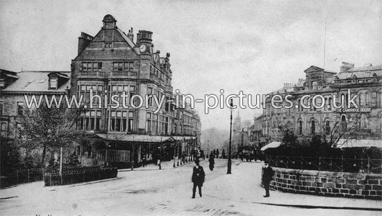 Parliament Street from Prospect Gardens Harrogate, Yorkshire. c.1905